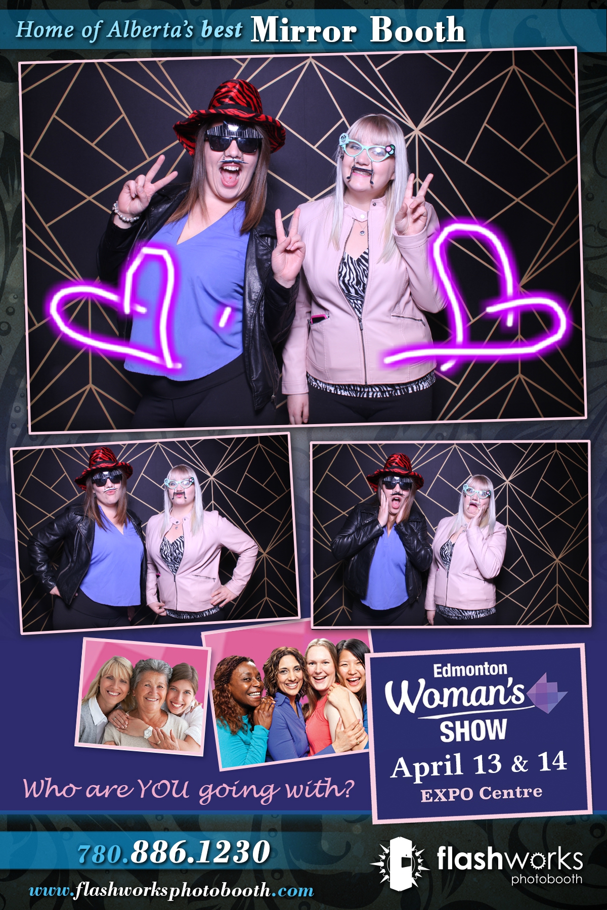 Spring Edmonton Woman's Show 2019 | View more photos from the event at gallery.flashworksphotobooth.com/u/FlashworksPhotoboothInc/Spring-Edmonton-Womans-Show-2019